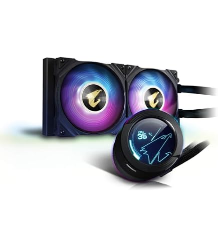 Amazon.co.jp: GIGABYTE AORUS WATERFORCE X II 360 液体CPUクーラー
